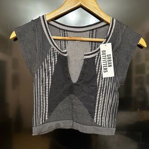 Out From Under Go For Gold Seamless Printed Top